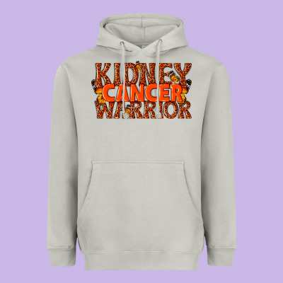 Kidney Cancer Warrior Heavyweight Hoodie Designed By Texasbilliewilder