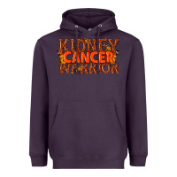 Plum kidney cancer warrior Heavyweight Hoodie - texasbilliewilder