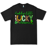 Black St. Patrick's Day Daddy's little lucky charm Premium Tee - Neo Western