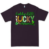 Plum St. Patrick's Day Daddy's little lucky charm Premium Tee - Neo Western