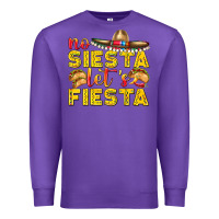 Purple No Siesta Let's Fiesta Premium Sweatshirt - texasbilliewilder
