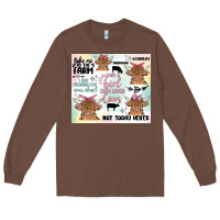 Chestnut cow farm life Long Sleeve Tee - MaliasSmallBusiness