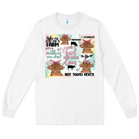White cow farm life Long Sleeve Tee - MaliasSmallBusiness