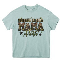 Arona glitter and dirt mama of both Heavy Core Tee - Zillion Design Studio