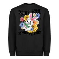 Black doing some spring reading Heavyweight Sweatshirt - MaliasSmallBusiness