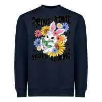 Navy doing some spring reading Heavyweight Sweatshirt - MaliasSmallBusiness