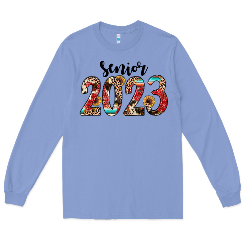 Senior 2023 Western Long Sleeve Tee by JahusDesignShop | Teevron