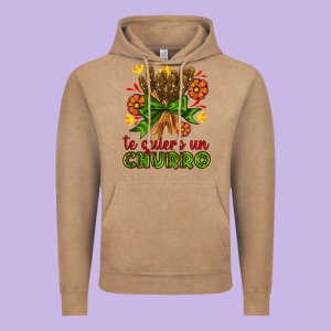 Te Gueiro Un Churro Vintage Hoodie Designed By Adodesignshop