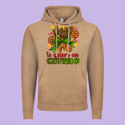 Te Gueiro Un Churro Vintage Hoodie Designed By Adodesignshop