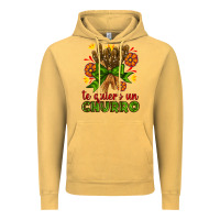 Vintage Mustard Te Gueiro un churro Vintage Hoodie - AdoDesignShop
