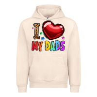 Sandshell i love my dads Urban Hoodie - OliviaCreatesArt