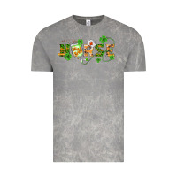 Cloud Rock st patricks day nurse Vintage Tee - BarkalooDesign