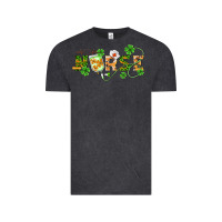 Vintage Black st patricks day nurse Vintage Tee - BarkalooDesign