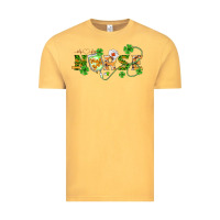 Vintage Mustard st patricks day nurse Vintage Tee - BarkalooDesign