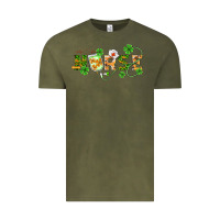 Vintage Olive st patricks day nurse Vintage Tee - BarkalooDesign