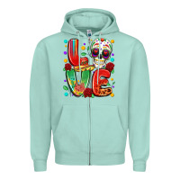 Cinco De Mayo Love Zipper Hoodie | Teevron