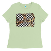 Matcha race leopard background Ladies Tee - Zillion Design Studio