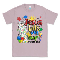 Lilac autism jesus fills my cup Classic Tee - MaliasSmallBusiness