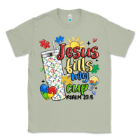 Matcha autism jesus fills my cup Classic Tee - MaliasSmallBusiness