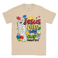 Mushroom autism jesus fills my cup Classic Tee - MaliasSmallBusiness