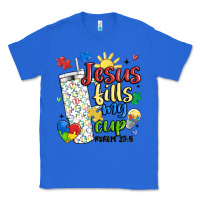 True Royal autism jesus fills my cup Classic Tee - MaliasSmallBusiness