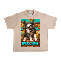 French Oak western pig garden Urban Heavy Tee - LillyAllenDesigns