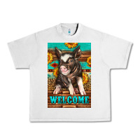 Lunar Rock western pig garden Urban Heavy Tee - LillyAllenDesigns