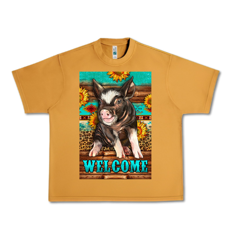 Western Pig Garden Urban Heavy Tee by LillyAllenDesigns | Teevron