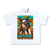 White western pig garden Urban Heavy Tee - LillyAllenDesigns
