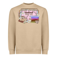 Mushroom cozy bookish weekend ticket Heavyweight Sweatshirt - MaliasSmallBusiness