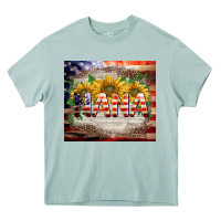 Arona patriotic nana Heavy Core Tee - BarkalooDesign