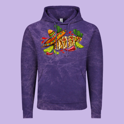 Mexican Elote Corn Sombrero Lime And  Cactus Vintage Hoodie Designed By Adodesignshop