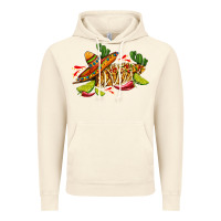 Vintage Artic mexican elote corn sombrero lime and  cactus Vintage Hoodie - AdoDesignShop