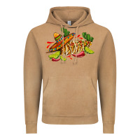 Vintage Camel mexican elote corn sombrero lime and  cactus Vintage Hoodie - AdoDesignShop