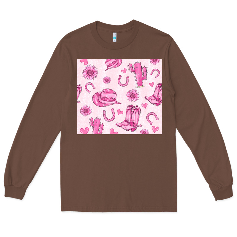 Cowgirl Valentine's Day Long Sleeve Tee by MaliasSmallBusiness | Teevron