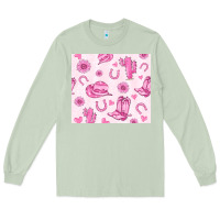 Matcha cowgirl valentine's day Long Sleeve Tee - MaliasSmallBusiness