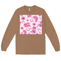 Toasted Coconut cowgirl valentine's day Long Sleeve Tee - MaliasSmallBusiness