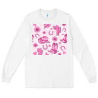White cowgirl valentine's day Long Sleeve Tee - MaliasSmallBusiness