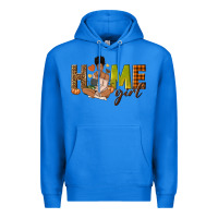 True Royal Home girl Fall afro girl Premium Hoodie - NancyCooperArtShop
