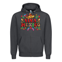Smoke viva mexico Zipper Hoodie - LillyAllenDesigns