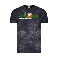 Cloud Black Christmas cookie jar Vintage Tee - Jasminsmagicworld