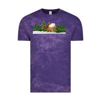 Cloud Purple Christmas cookie jar Vintage Tee - Jasminsmagicworld