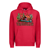 Cardinal traveler Premium Hoodie - JahusDesignShop