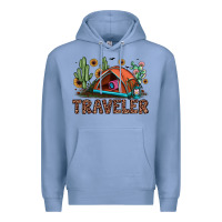 Colony Blue traveler Premium Hoodie - JahusDesignShop