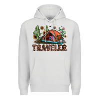 Dove Grey traveler Premium Hoodie - JahusDesignShop