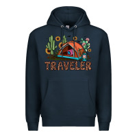 Navy traveler Premium Hoodie - JahusDesignShop