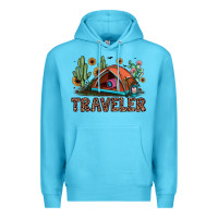 Ocean Blue traveler Premium Hoodie - JahusDesignShop