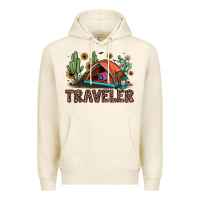 Tofu traveler Premium Hoodie - JahusDesignShop