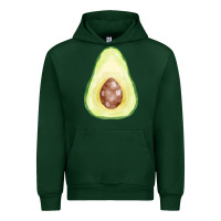 Foreset Green half avocado fa element Urban Hoodie - FaDigitalArtStudio