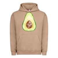 Pigment Burro half avocado fa element Urban Hoodie - FaDigitalArtStudio